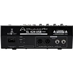  wharfedale sl424-8 ch, 4mic.bus mixer